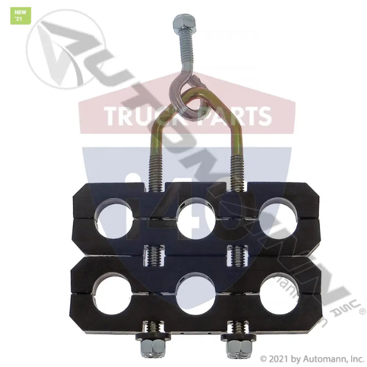 Automann 177.6063 Hose Separator HD 6 Hole 3/8in Eye Bolt - Beefy Clamps