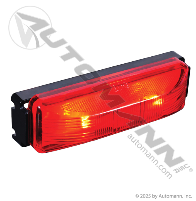 Automann 571.LG19R-KB1 Marker Light Kit 1-1/4in 4in Red