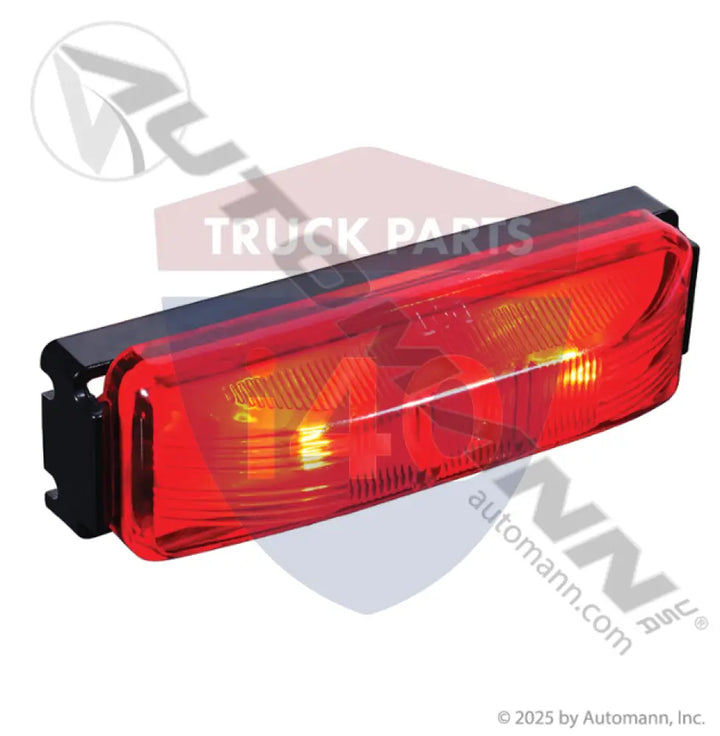 Automann 571.LG19R-KB1 Marker Light Kit 1-1/4in 4in Red - Marker Light Kit 1-1/4in X 4in Red