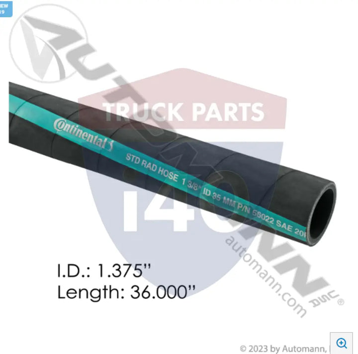 24222 Conti Coolant Stick Hose 1.375in 36in For Gates - 2 Ply