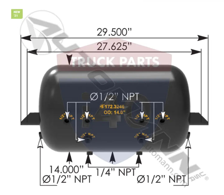 Automann 172.3246 Air Tank Terex - Terex
