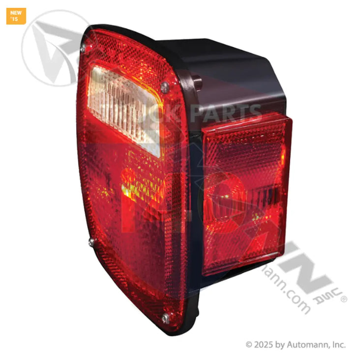 4026 S/T/T Box Light w/ Side Marker Red RH For Trucklite - S/T/T Box Light w/ Side Marker Red RH