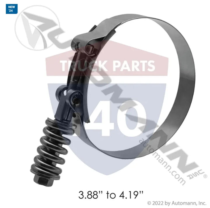 B92240388 HD T-Bolt Clamp 3.88in to 4.19in For Breeze - Spring Loaded T-Bolt Clamps - Heavy Duty