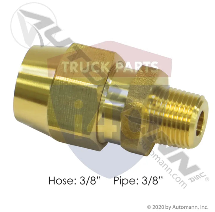 E8591 Hose Coupling 3/8IN 3/8NPT For Euclid - Coupling w/o Springs