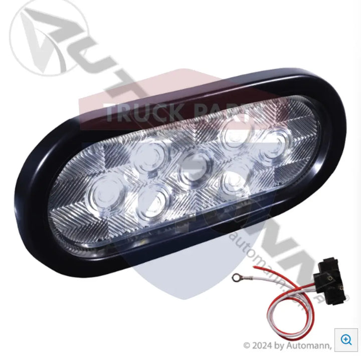Automann 571.LD60W7-K Back-Up Light Kit LED 6in Oval - Back-Up Light Kit LED 6in Oval