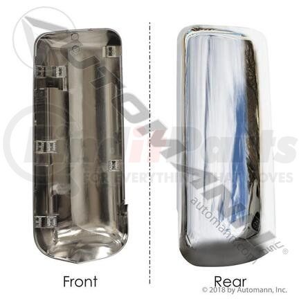 Automann 563.75008C Mirror Back Cover LH Chrome Peterbilt