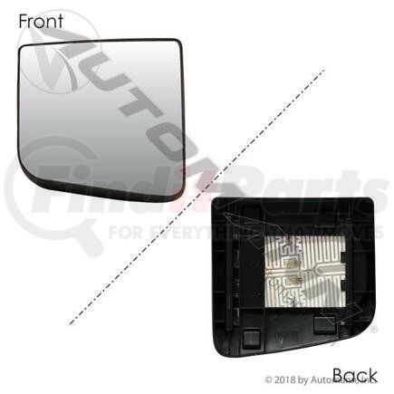 154800013 Mirror Glass Convex Heated LH For Peterbilt