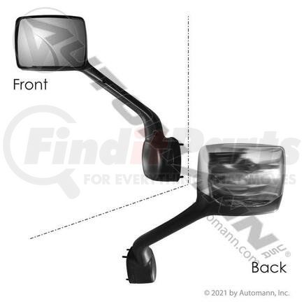 L59-6003-200 Hood Mirror Assy LH Chrome For Kenworth