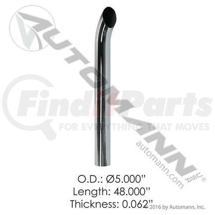 Automann 562.U5548SC Chrome Stack 48IN Length 5in OD
