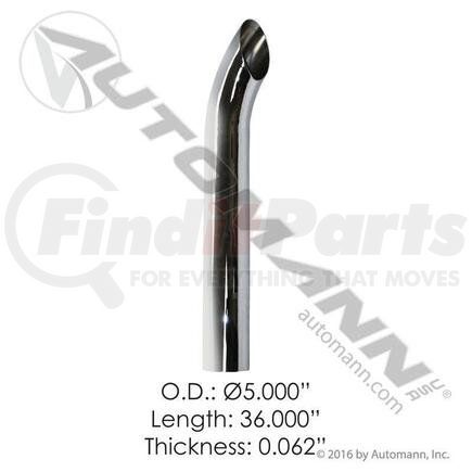 Automann 562.U5536SC Chrome Stack 36in Length 5in OD