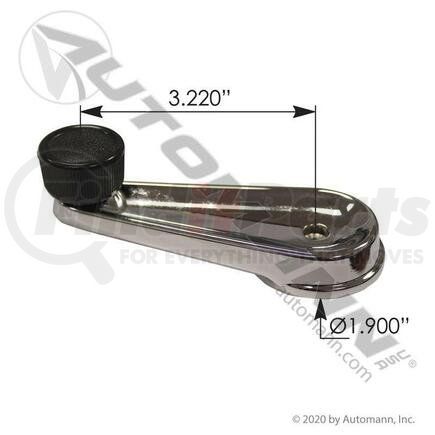 395948C1 Window Crank Handle Chrome For International