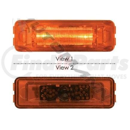 Automann 571.LD191A4 Marker Light LED 1in 4in Amber