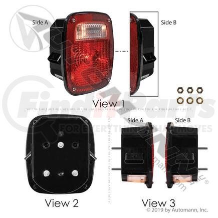 53762 S/T/T Box Light Double Metri-Pack For Grote
