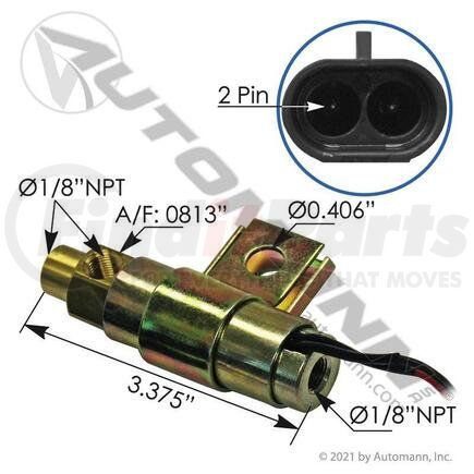 032194 Fan Clutch Solenoid Valve For Velvac