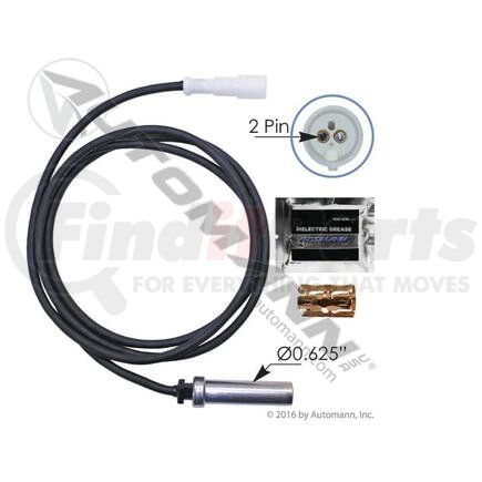 800111 ABS Sensor Straight Head Length 66in For Bendix