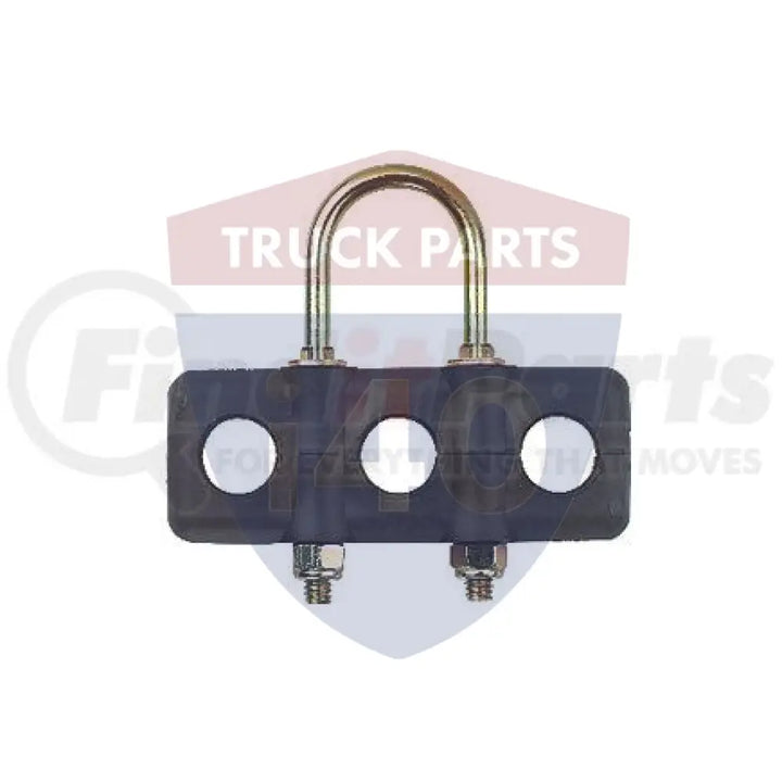 Phillips PHI17-157 Hose Holder - 3-Hose U-Bolt - U-Bolt and V-Bolt Clamps