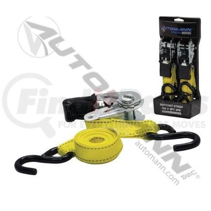 Automann 573.A108RS-2DP Ratchet Strap 1in 8ft 2pk