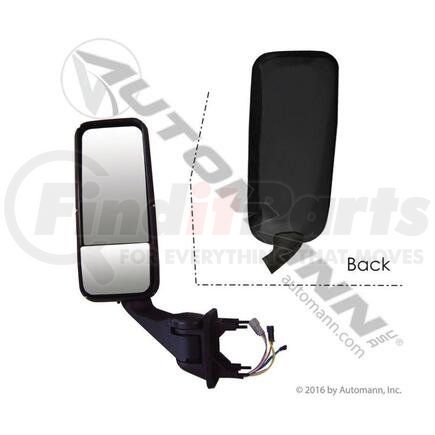 Automann 563.59018 Mirror Assy LH Heated Black Kenworth