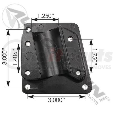 R80-6013R Mirror Bracket RH For Peterbilt