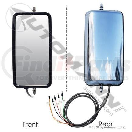 Automann 563.75033SS Mirror West Coast LH Peterbilt