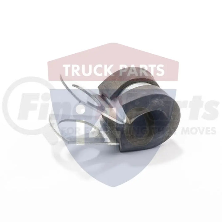 021103 Rubber Cushion Clamp 3/8in - 3/8in Hole For Velvac - Rubber Lined