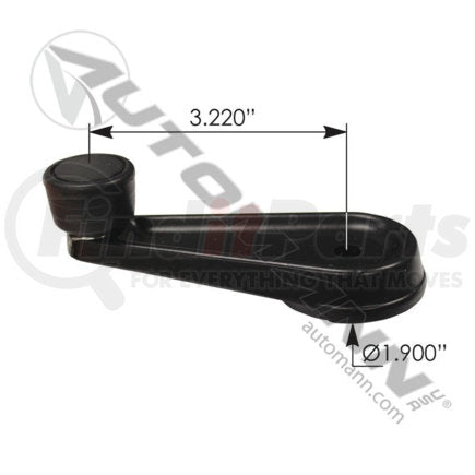 Automann HLK2077 Window Crank Handle Black International