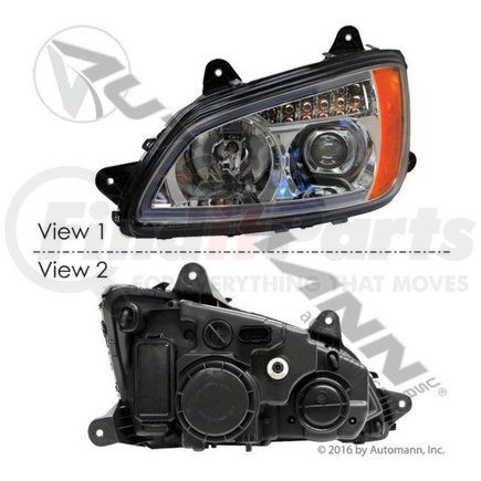Automann 564.59049KC Headlamp with Light Bar LH Kenworth