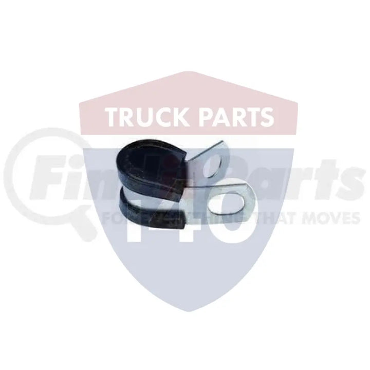 021106 Rubber Cushion Clamp 1in - 3/8in Hole For Velvac - Rubber Lined