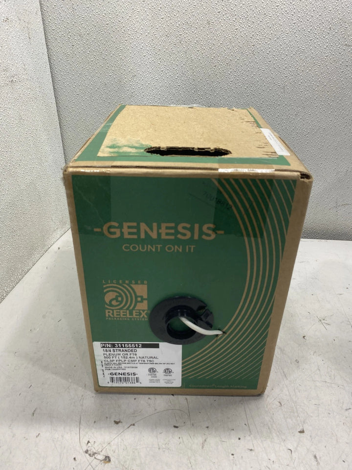 Honeywell Genesis 18/4 Stranded Plenum Cable 500ft 31155512