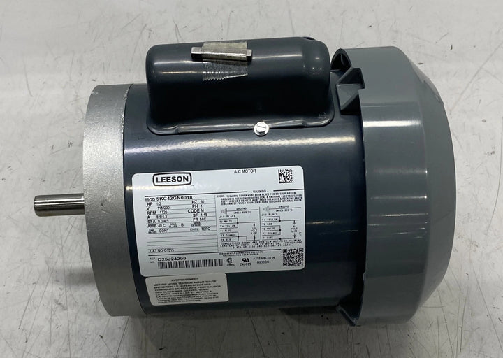 Leeson Marathon Motors 0.5 HP 1800 RPM 56C Frame Electric Motor 5KC42GN0018