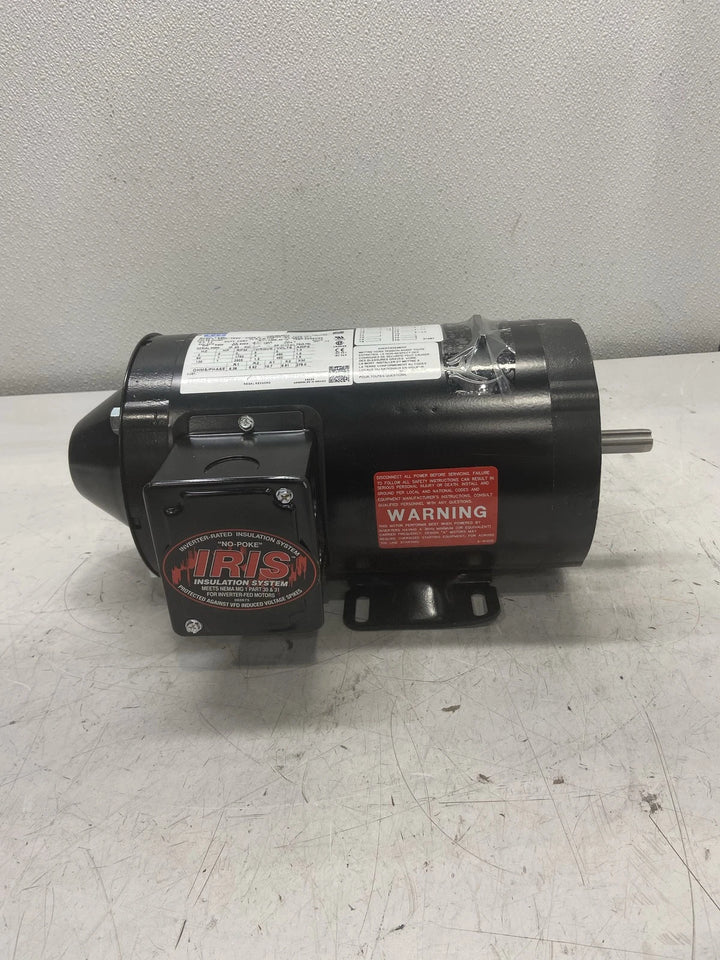 Leeson 1HP 1800RPM 3PH 230/460V 56C Frame Inverter Vector Duty Motor Y535