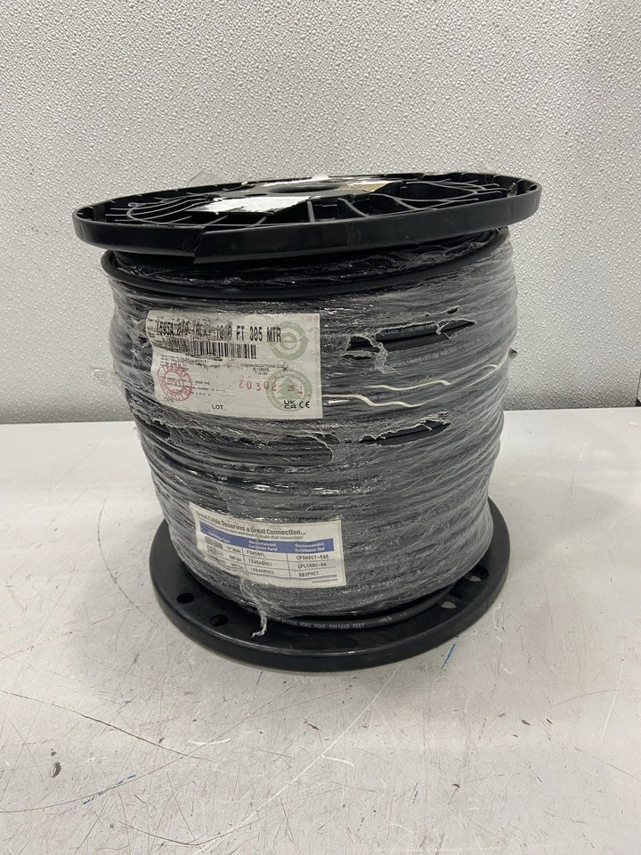 Belden 18AWG 1000' Black Bulk Cable 1695A