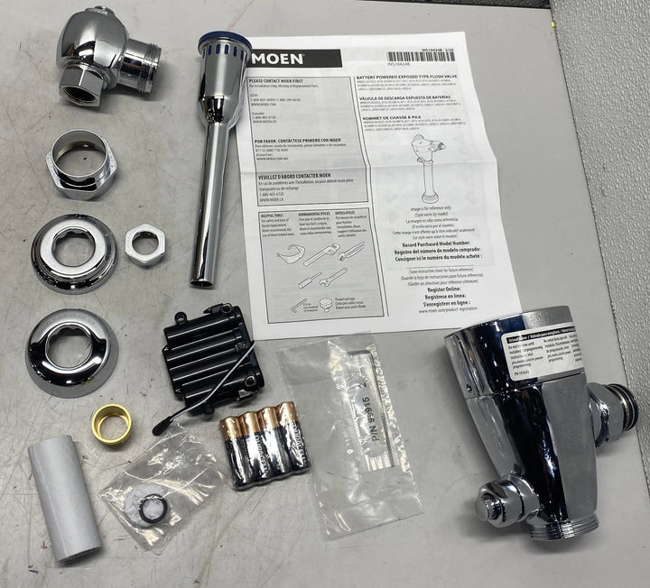 Moen M-Power Sensor Operated Electronic Flush Valve 3/4-Inch 8316