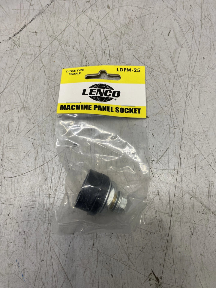 Lot of 5 Lenco LDPM-25 Machine Panel Socket 08105