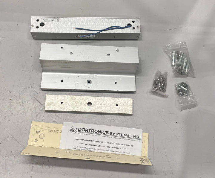 Dortronics In-Swinging Door Electromagnetic Lock Single Door 1200lbs TJ1110