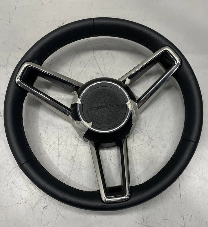 Isotta Boat Admeto Formula Wheel Black/Silver 13.8"
