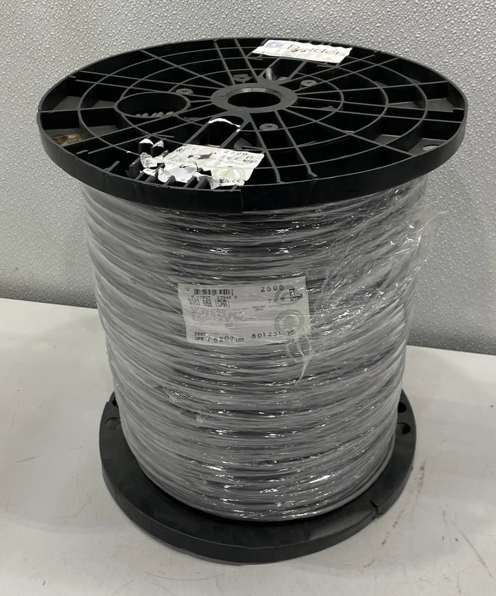 Belden 22 AWG 1 Triad Gray Chrome Shield Cable 2500' 9363