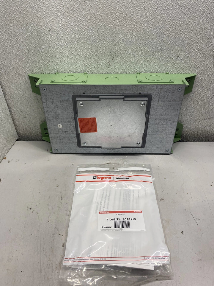 Legrand RFBA2R30OG 3" Floor Box Rectangular