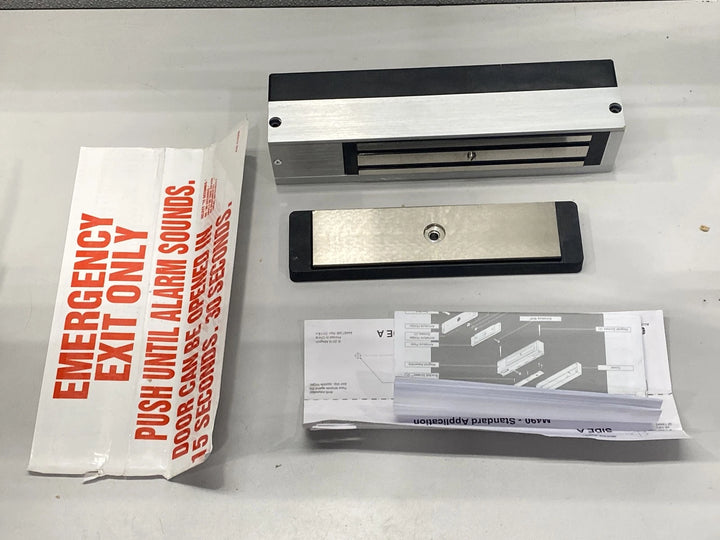 Schlage M490DE Delayed Egress Magnetic Lock 1300lb Single Door Aluminum