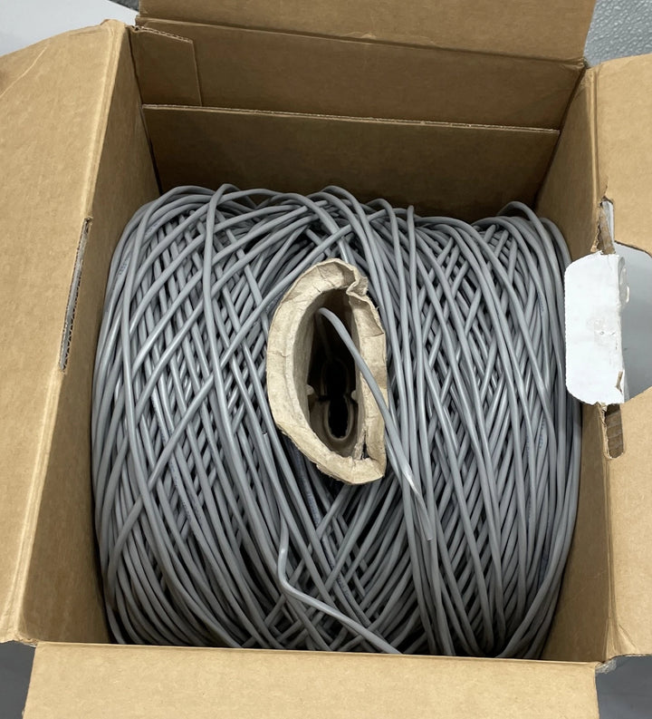 Belden Security/Commercial Audio Cable 2-18 AWG Grey 1000' 6300FE-008U1000