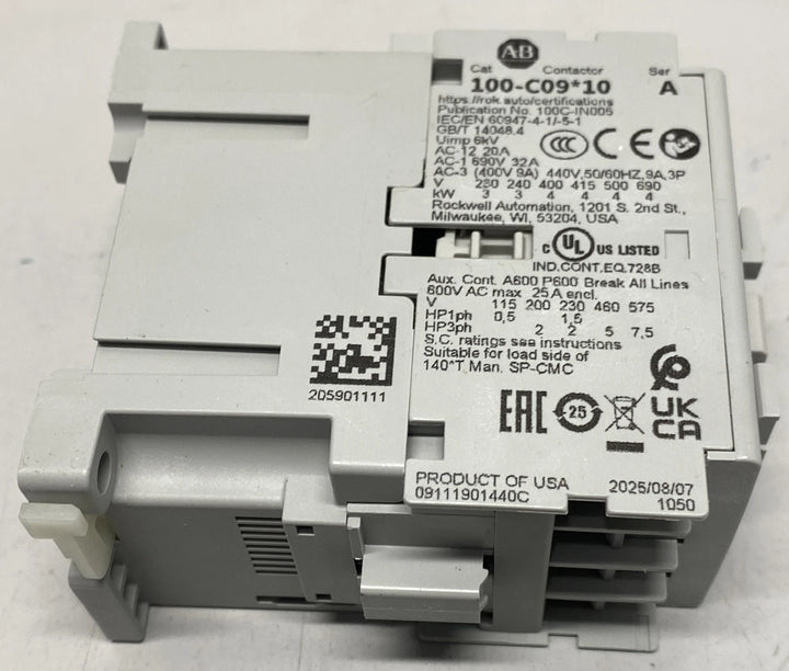 Allen-Bradley Contactor 100-C09KJ10