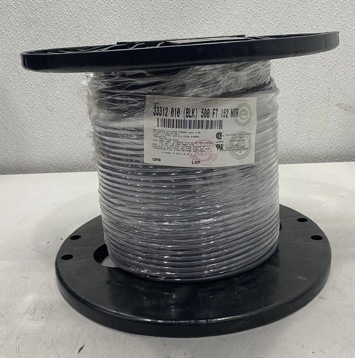 Belden Hook-up Strnd 12AWG Black Wire 500FT 33312 010500