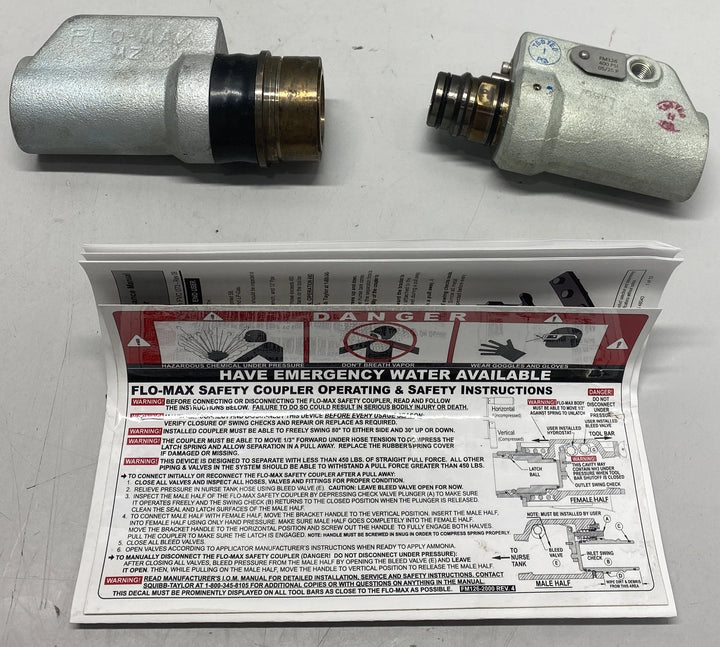 Parker Flow Max Safety Coupler FM126-1000