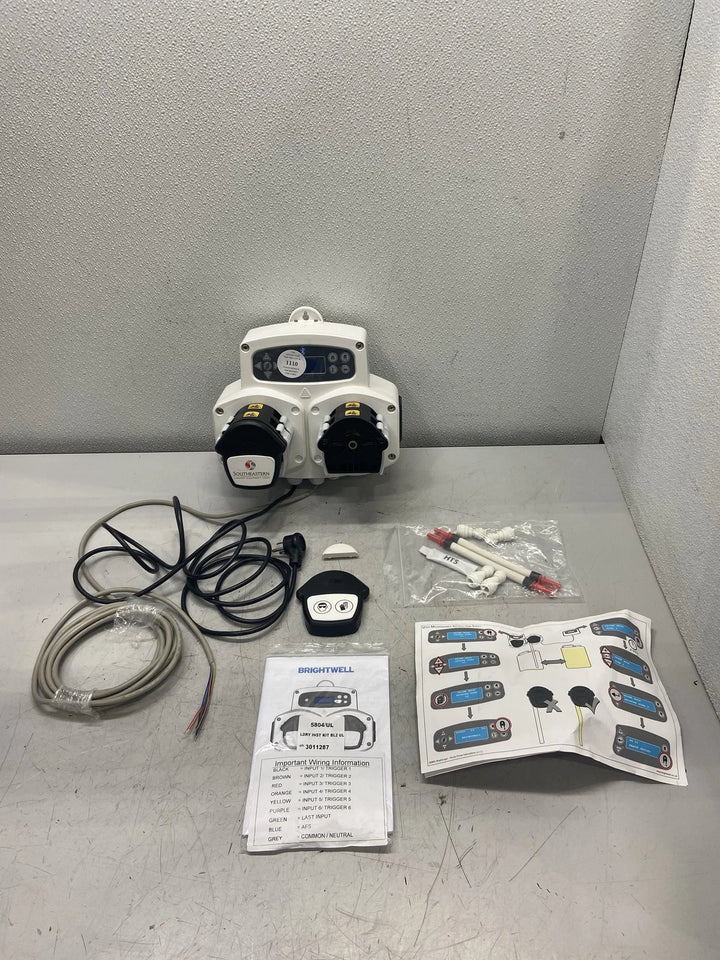Brightwell 4 Pump Laundry Dispenser and Kit WL4-2/U9