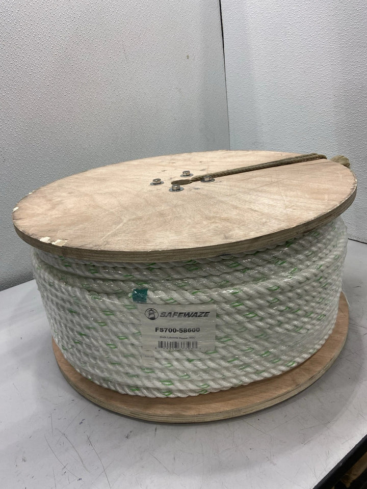Safewaze Bulk Lifeline Rope 600' FS700-58600