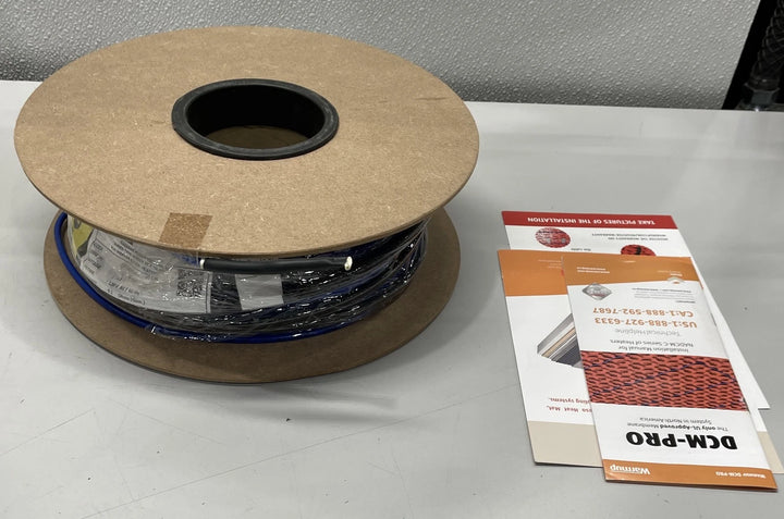 Warmup 120 Sq Ft Electric Heating Cable 120v 1575W 13.1A DCM-120-1575