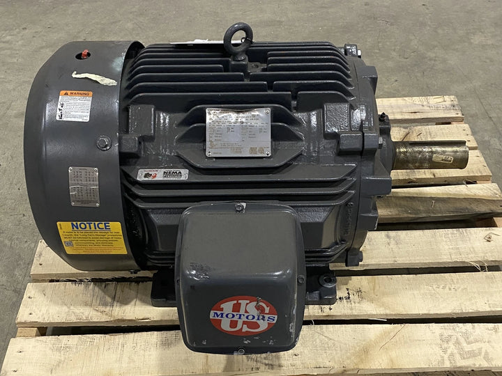 US Motors HD40P2E 40 HP Hostile Duty Motor 230/460V 3PH 1785 RPM JF37