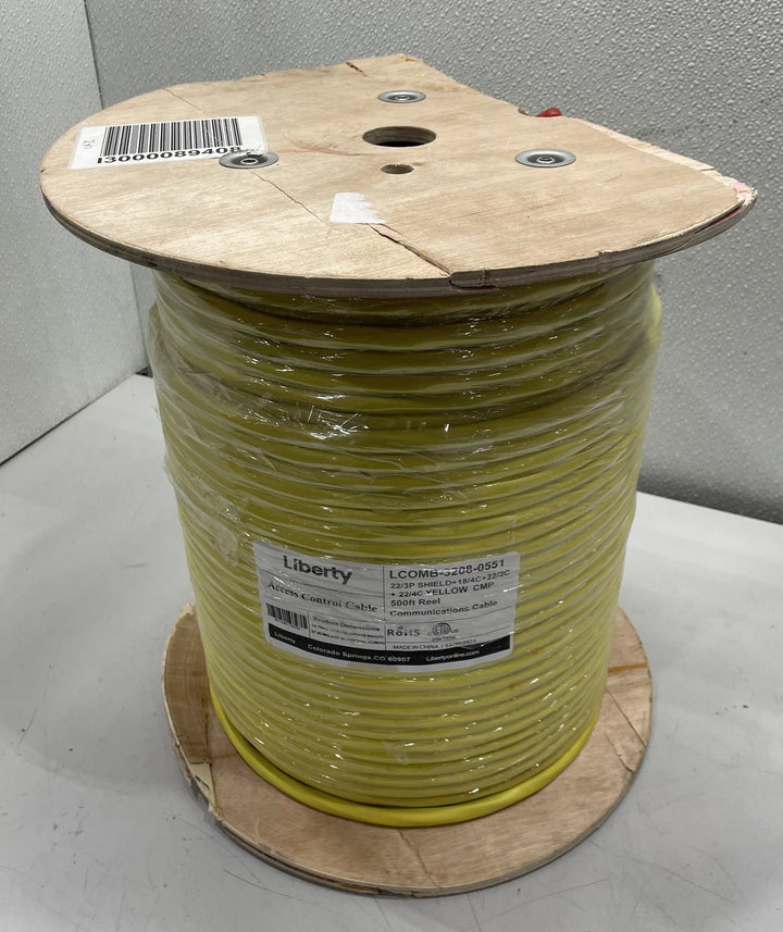 Liberty Security Access Control Cable 16 Conductor 22–18 AWG LCOMB-3208-0551