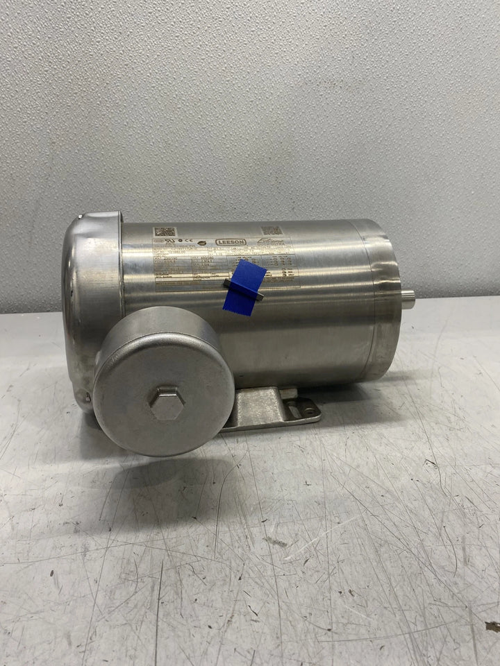 Leeson 2HP 1745RPM 145TC TEFC 3PH Ultra Washdown Motor 121882.00 CZ145T17UK1E