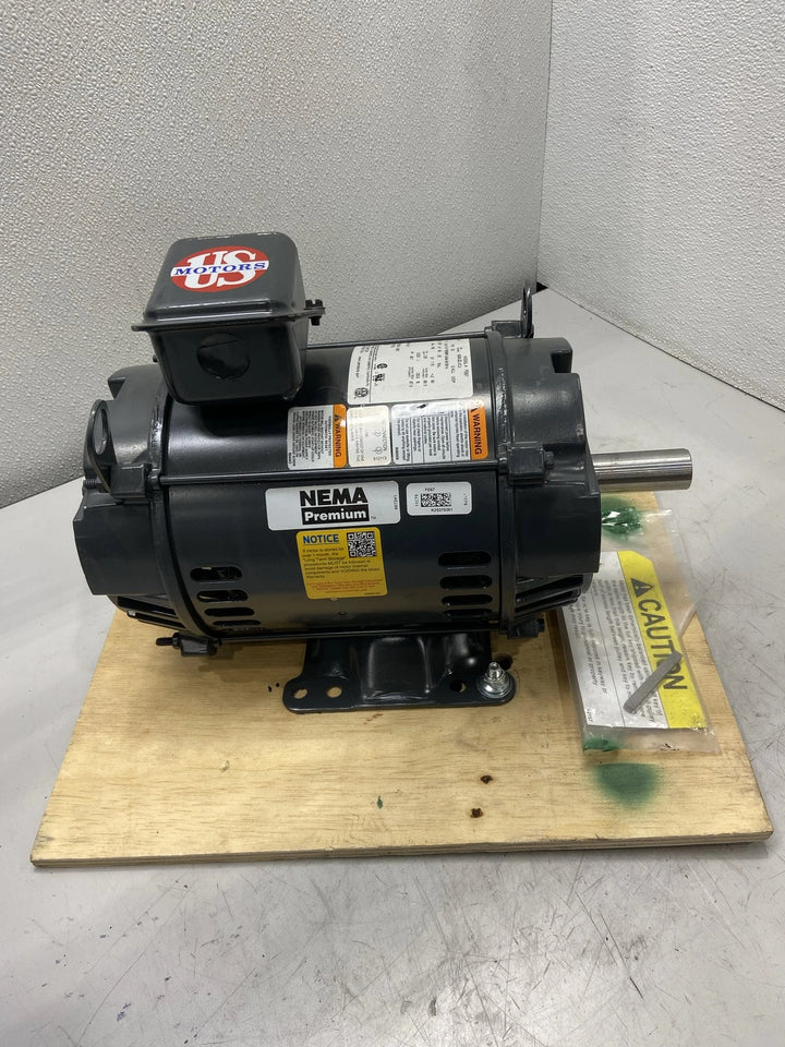Nidec Motor Corp. Electric Motor 5HP 1765RPM 3PH 208-230V 6206-2Z-J/C3